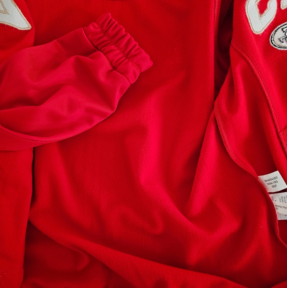 NFL Team G-III Apparel San Francisco 49ers Jacket | NWT | XS | Red Gold BLK WHT - Picture 9 of 16